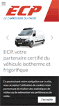 Mobile Screenshot of ecp-sa.fr